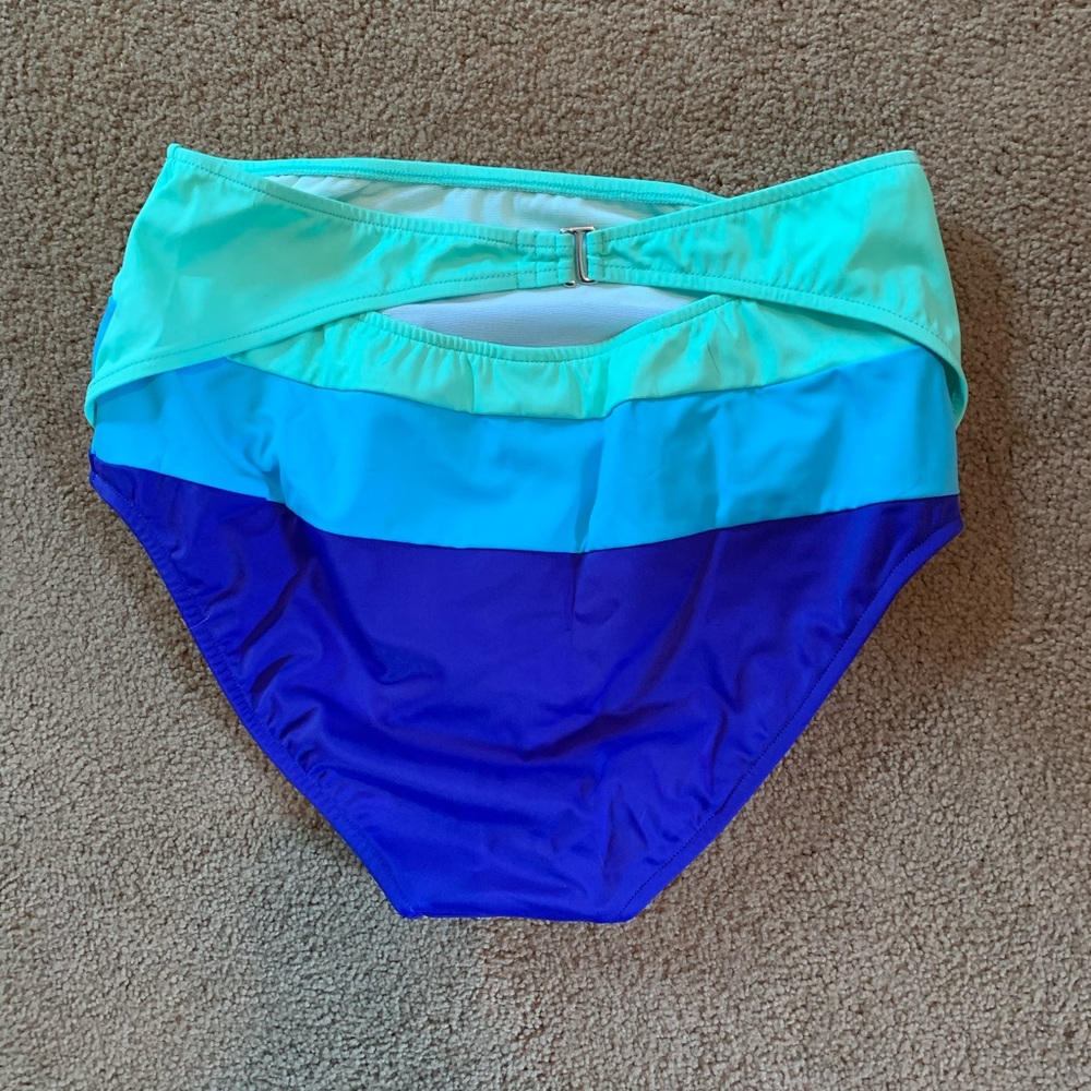 High waist bikini bottom